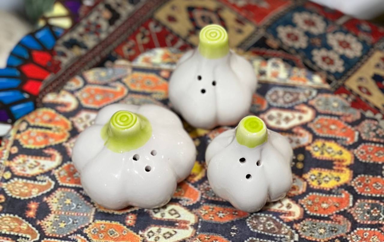 نمکدان فانتزی طرح سیر