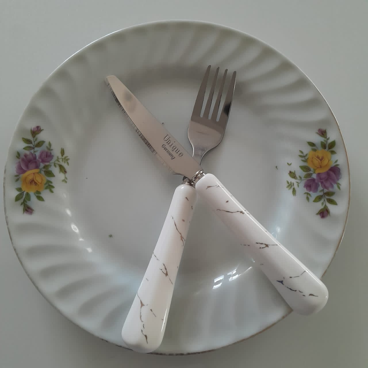 کارد و چنگال یونیک ماربل