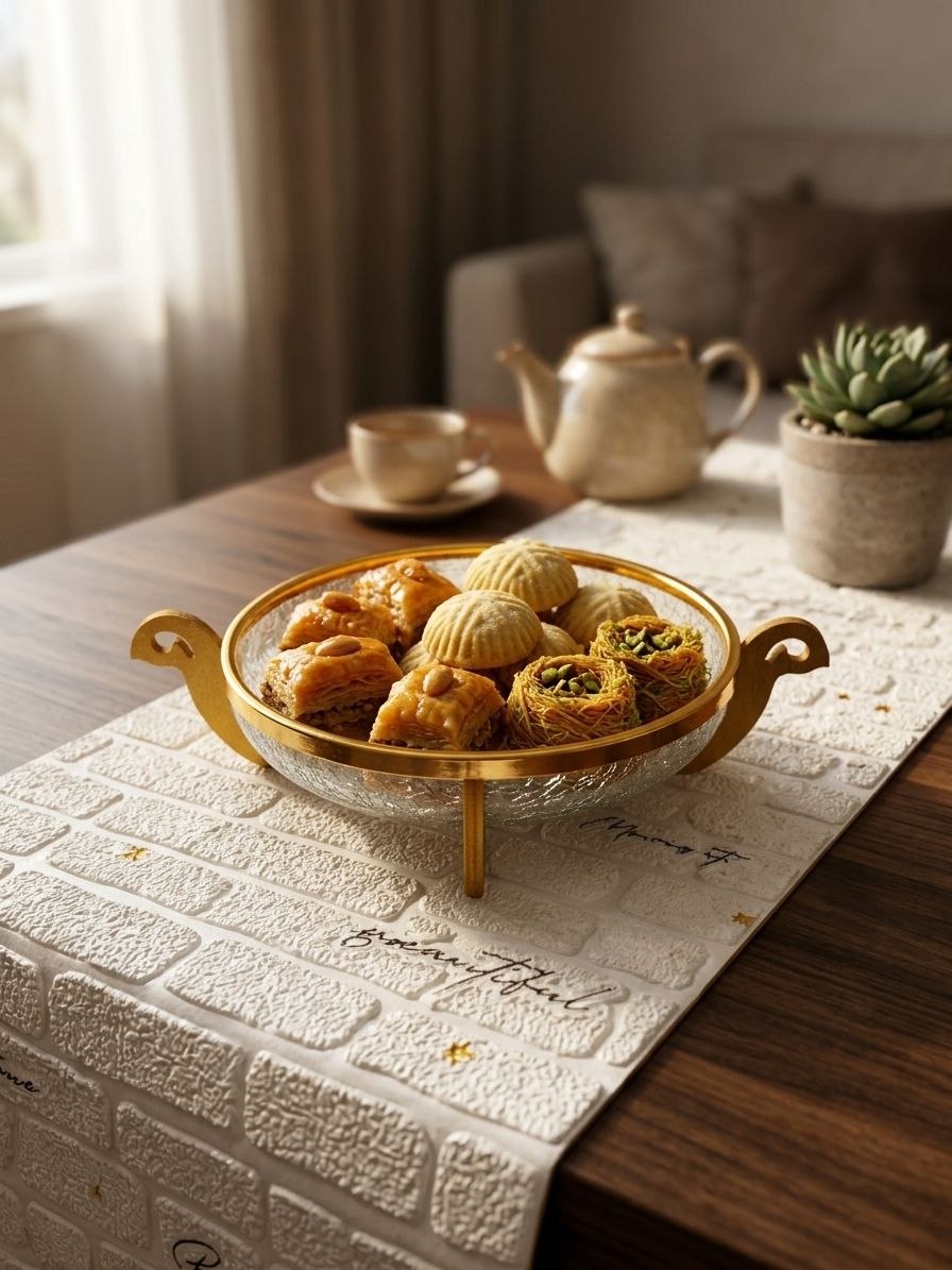 شیرینی خوری آبگز لب طلایی